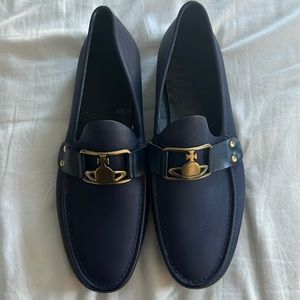 Vivienne Westwood men’s loafers in Navy blue. Size 44